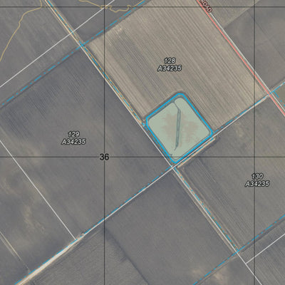 Department of Resources Melrose (9142-13i) digital map