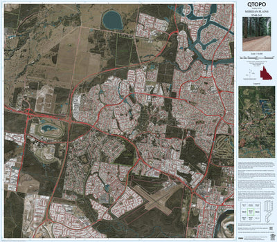 Department of Resources MERIDAN PLAINS (9544-341i) digital map