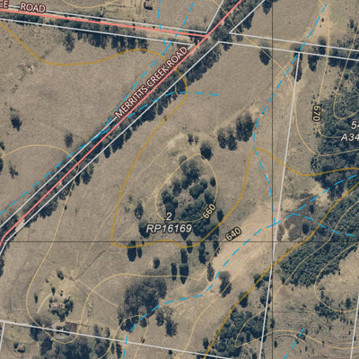 Department of Resources MERRITTS CREEK (9343-343i) digital map