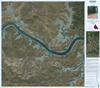 Department of Resources Mingo Falls (9247-242i) digital map