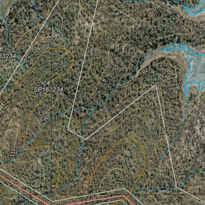Department of Resources Mingo Falls (9247-242i) digital map