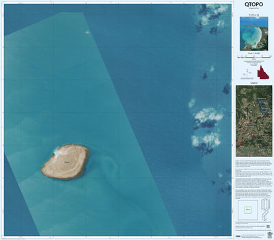 Department of Resources Moa Island (7377-111i) digital map