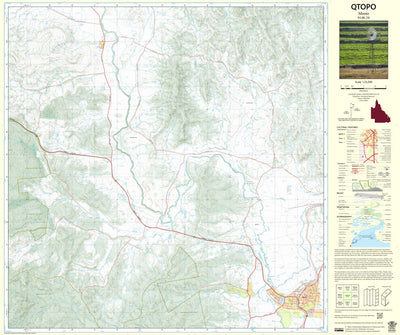 Department of Resources Monto (9148-34) digital map