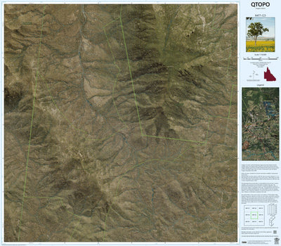 Department of Resources Mount Aberdeen (8457-123i) digital map