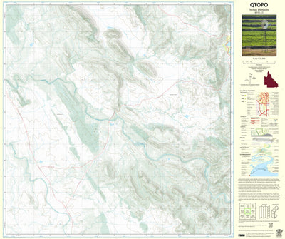 Department of Resources Mount Blenheim (8555-13) digital map
