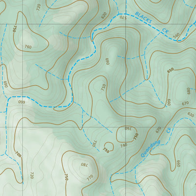 Department of Resources Mount Bryden (8655-34) digital map