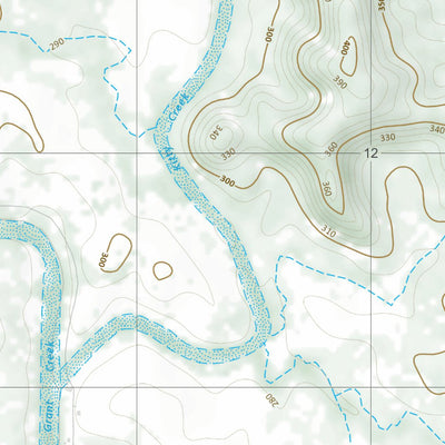 Department of Resources Mount Campbell (8556-13) digital map