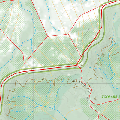 Department of Resources Mount Coondoo (9445-12) digital map