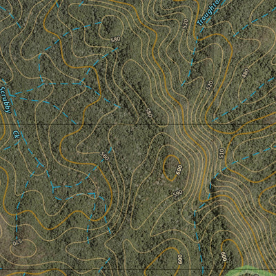 Department of Resources Mount Danbulan (7964-12i) digital map