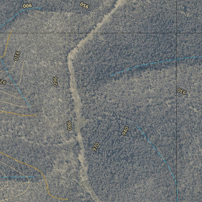 Department of Resources Mount Donaldson (9240-321i) digital map