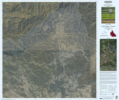 Department of Resources Mount Donaldson (9240-32i) digital map