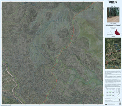 Department of Resources Mount Elliot (9445-112i) digital map