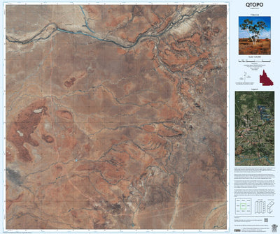 Department of Resources Mount Howitt (7344-14i) digital map