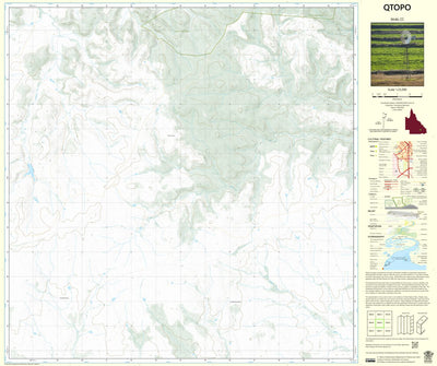 Department of Resources Mount Hutton (8646-22) digital map