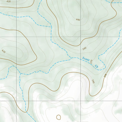 Department of Resources Mount Hutton (8646-22) digital map