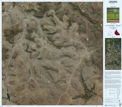 Department of Resources Mount Hutton (8646-224i) digital map