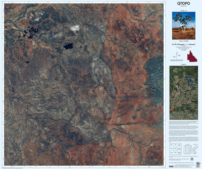 Department of Resources Mount Isa (6756-13i) digital map