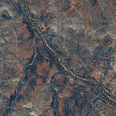 Department of Resources Mount Isa (6756-13i) digital map