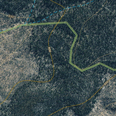 Department of Resources Mount Lookout (7759-433i) digital map