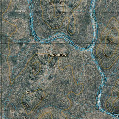Department of Resources Mount Lookout (7759-4i) digital map