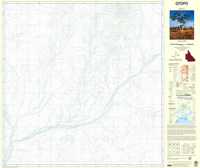 Department of Resources Mount Merlin (6954-21) digital map