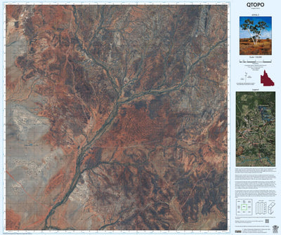 Department of Resources Mount Merlin (6954-2i) digital map