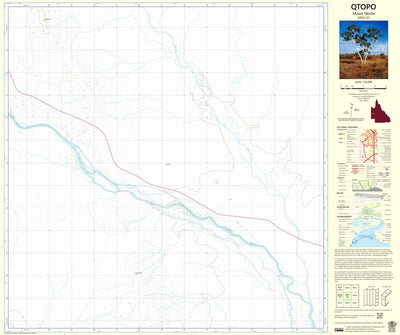 Department of Resources Mount Merlin (6954-33) digital map