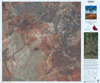 Department of Resources Mount Merlin (6954-42i) digital map