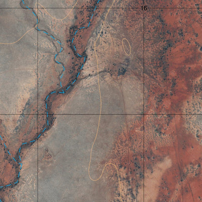 Department of Resources Mount Merlin (6954-44i) digital map
