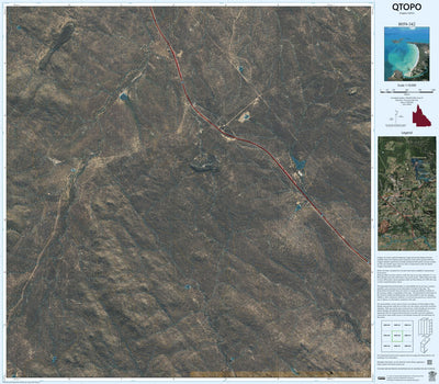 Department of Resources Mount Oweenee (8059-342i) digital map