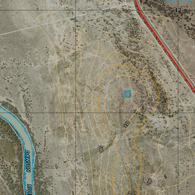 Department of Resources Mount Ox (8947-42i) digital map