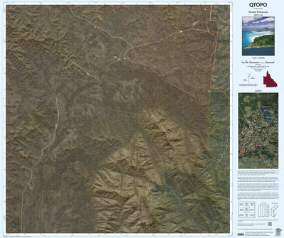Department of Resources Mount Parnassus (9052-34i) digital map