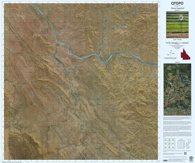 Department of Resources Mount Sugarloaf (8556-3i) digital map