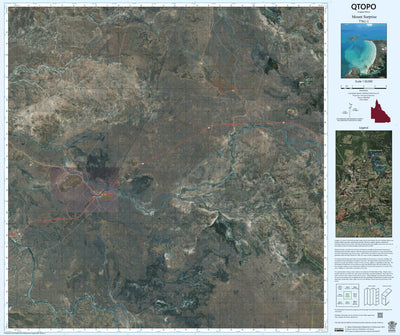 Department of Resources Mount Surprise (7761-1i) digital map