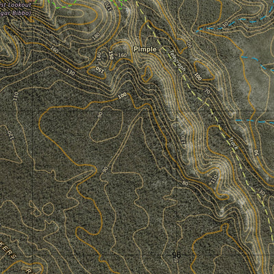 Department of Resources Mount Tempest Special (9543-12i) digital map