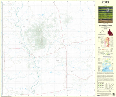 Department of Resources Muckadilla (8544-12) digital map