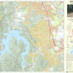 Department of Resources Mudgeeraba (9541-14) digital map
