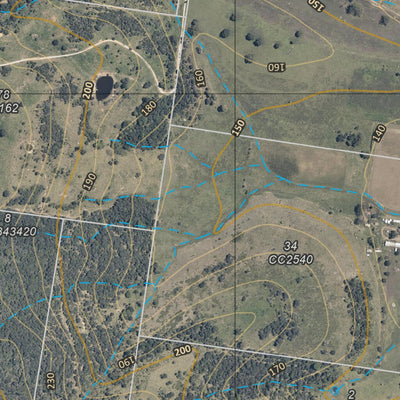 Department of Resources Mulgowie (9342-132i) digital map