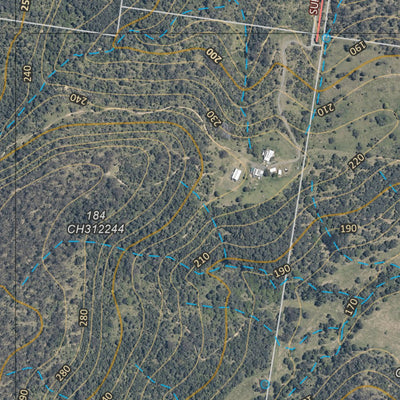Department of Resources Mulgowie (9342-132i) digital map