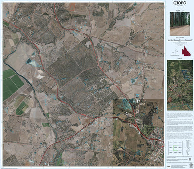 Department of Resources Murgon (9245-123i) digital map