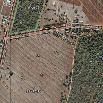 Department of Resources Murgon (9245-124i) digital map