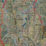 Department of Resources Murwillumbah (9541i) digital map