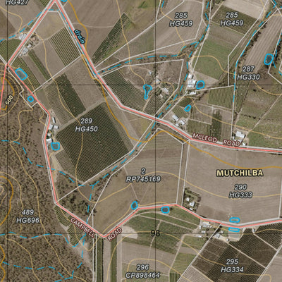 Department of Resources Mutchilba (7963-42i) digital map