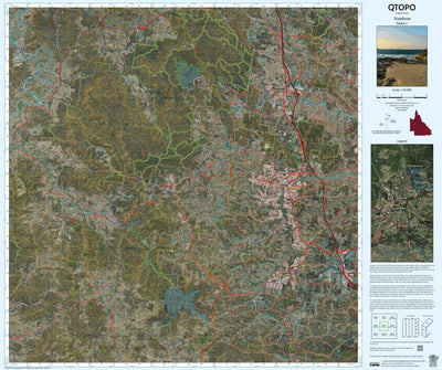 Department of Resources Nambour (9444-1i) digital map