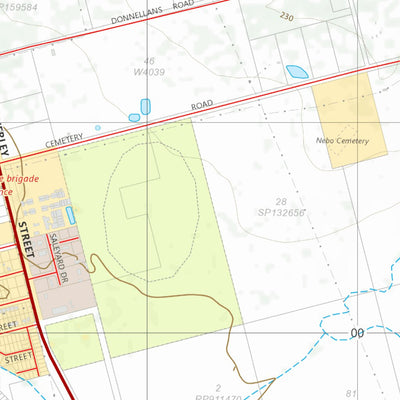 Department of Resources Nebo (8654-42) digital map