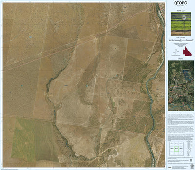 Department of Resources Nebo (8654-423i) digital map