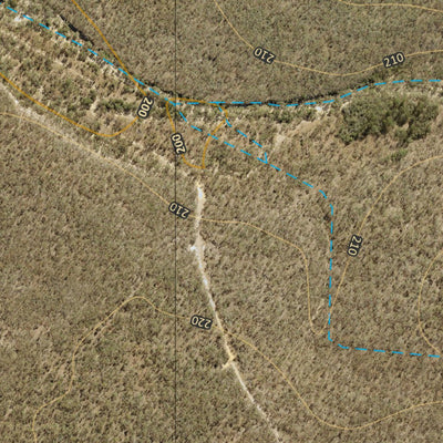 Department of Resources Newstead (8654-221i) digital map