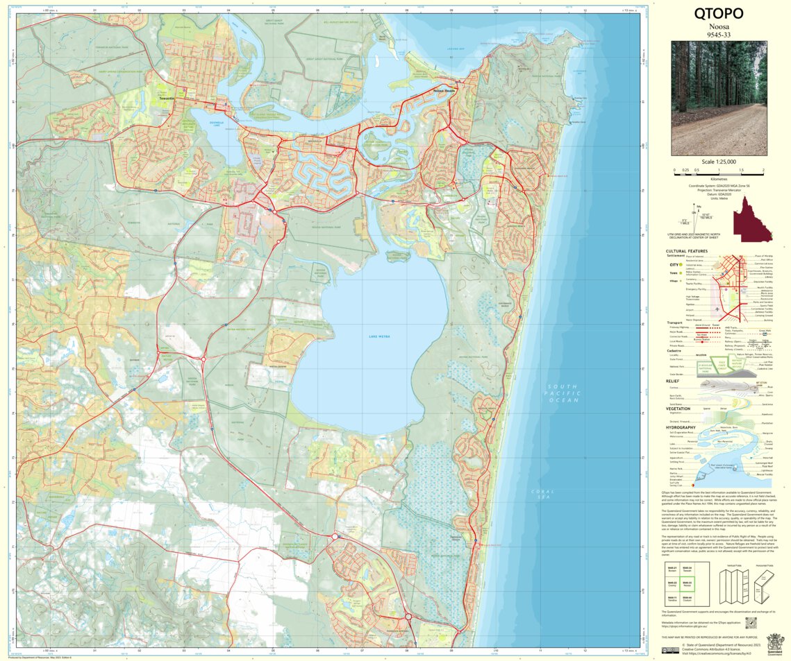 マップス・タイムライン　3冊セット Noosa (9545-33) Map by Department of Resources | Avenza Maps