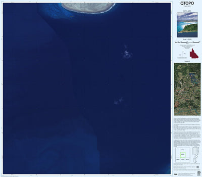 Department of Resources North Reef Island (9251-123i) digital map