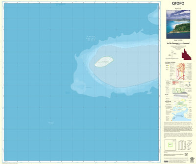 Department of Resources North West Island (9251-31) digital map